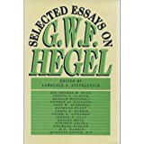 Stock image for Selected Essays on G. W. F. Hegel for sale by Dan's Books