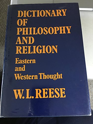 Stock image for Dictionary of Philosophy and Religion: Eastern and Western Thought for sale by ThriftBooks-Atlanta