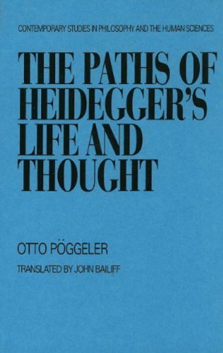 Imagen de archivo de The Paths of Heidegger's Life and Thought (Contemporary Studies in Philosophy and the Human Sciences) a la venta por PlumCircle