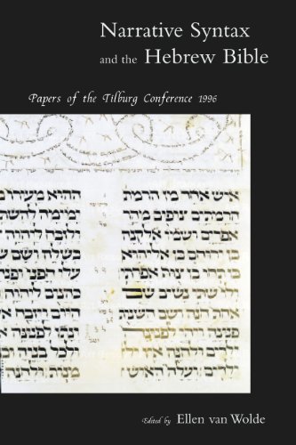 Imagen de archivo de Narrative Syntax and the Hebrew Bible: Papers of the Tilburg Conference 1996. a la venta por Henry Hollander, Bookseller