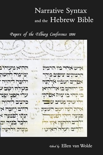 Stock image for Narrative Syntax and the Hebrew Bible: Papers of the Tilburg Conference 1996. for sale by Henry Hollander, Bookseller