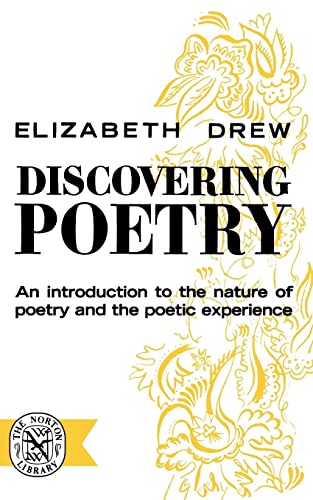 9780393001105: Discovering Poetry