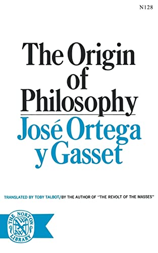 Imagen de archivo de The Origin of Philosophy a la venta por Solr Books