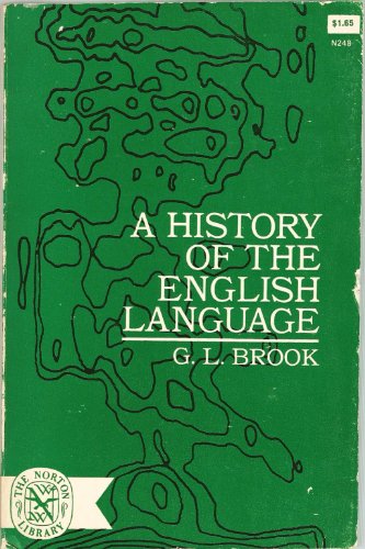 Beispielbild fr History of the English Language zum Verkauf von HPB-Ruby