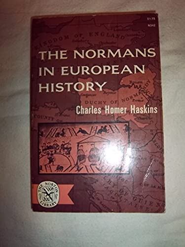 Imagen de archivo de Normans in European History a la venta por Better World Books