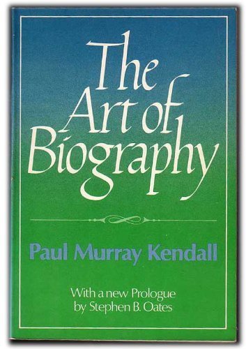 9780393004113: The Art of Biography