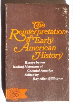 Imagen de archivo de Reinterpretation of Early American History a la venta por Winghale Books