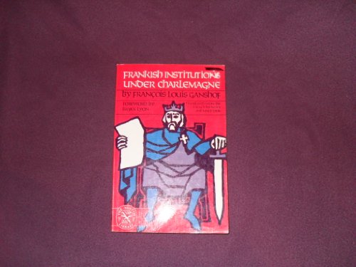 Imagen de archivo de Frankish Institutions under Charlemagne a la venta por Better World Books