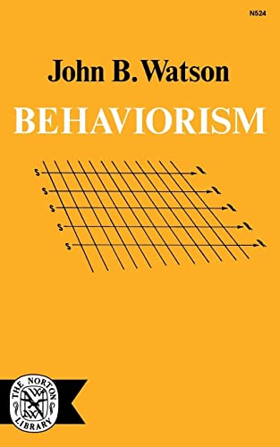 Imagen de archivo de Behaviorism a la venta por ThriftBooks-Atlanta