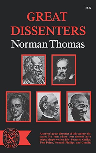 Great Dissenters (9780393005295) by Thomas, Norman