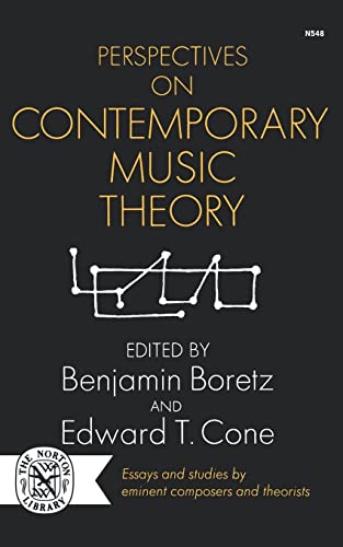 Imagen de archivo de Perspectives on Contemporary Music Theory (Classical America Series in Art and Architecture) a la venta por WorldofBooks