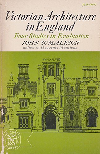 Beispielbild fr Victorian Architecture in England : Four Studies in Evaluation zum Verkauf von Better World Books