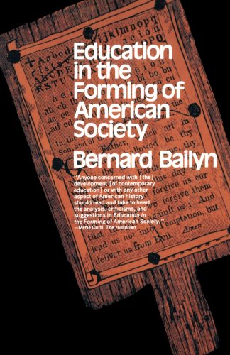 Stock image for Education in the Forming of American Society for sale by Better World Books