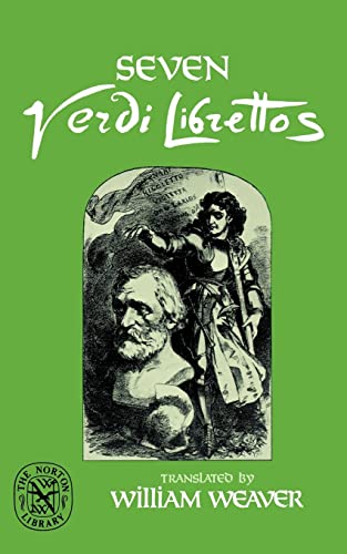 Beispielbild fr Seven Verdi Librettos (English and Italian Edition) zum Verkauf von Jenson Books Inc