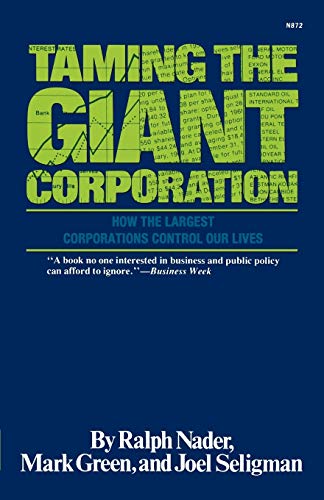 Beispielbild fr Taming the Giant Corporation zum Verkauf von Lucky's Textbooks