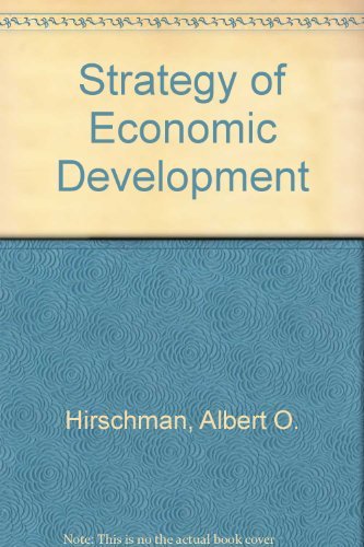 9780393009002: Strategy of Economic Development