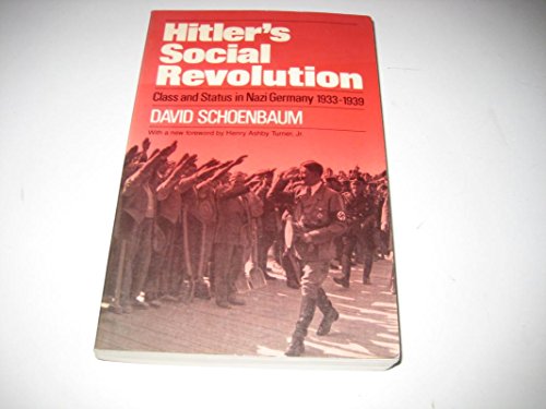 Stock image for Hitler's Social Revolution: Class and Status in Nazi Germany, 1933-1939 (Norton Paperback) for sale by Wonder Book