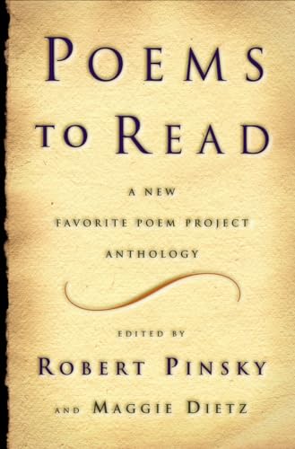 Beispielbild fr Poems to Read: A New Favorite Poem Project Anthology zum Verkauf von SecondSale