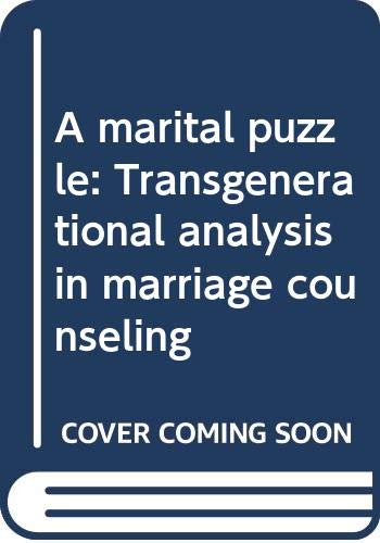 9780393011166: A marital puzzle: Transgenerational analysis in marriage counseling