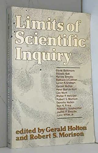 Beispielbild fr Limits of Scientific Inquiry zum Verkauf von Better World Books