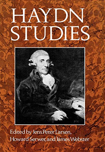 Imagen de archivo de Haydn Studies : Proceedings of the International Haydn Conference, Washington, D. C. 1975 a la venta por Better World Books