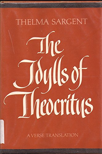 Imagen de archivo de Idylls of Theocritus a la venta por Better World Books Ltd