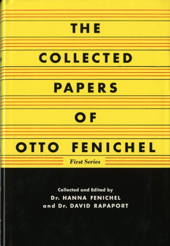 Imagen de archivo de The Collected Papers of Otto Fenichel, First Series a la venta por HPB-Red