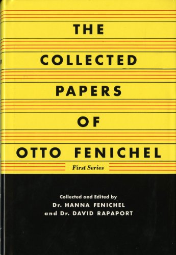 Stock image for The Collected Papers of Otto Fenichel, First Series for sale by Hawking Books