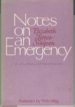 Imagen de archivo de Notes on An Emergency: A Journal of Recovery a la venta por UHR Books