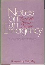 Stock image for Notes on An Emergency: A Journal of Recovery for sale by UHR Books