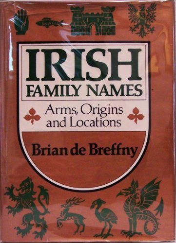 Imagen de archivo de Irish Family Names a la venta por Wonder Book