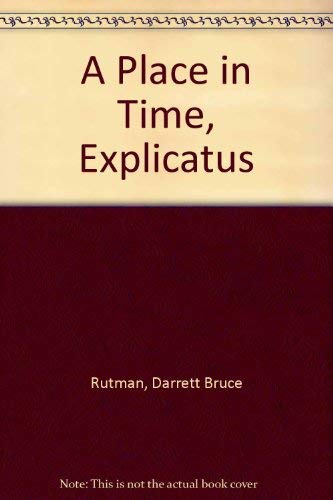 Beispielbild fr A Place in Time, Explicatus zum Verkauf von Better World Books