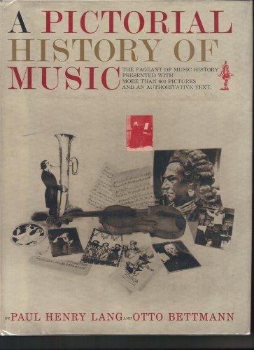 Imagen de archivo de Pictorial History of Music a la venta por Better World Books