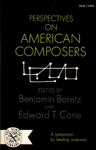 Imagen de archivo de Perspectives on American composers (The Perspectives of new music series) a la venta por Library House Internet Sales