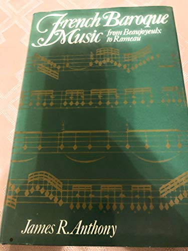 Imagen de archivo de French Baroque Music a la venta por Better World Books