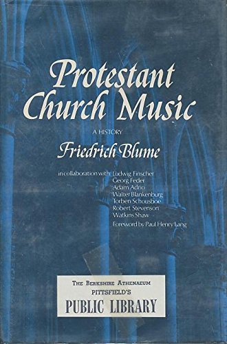 Stock image for Protestant Church Music: A History for sale by Books of the Smoky Mountains