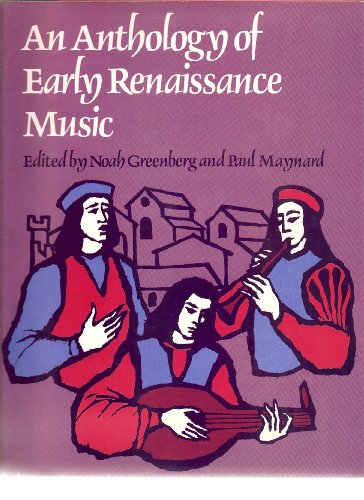 Imagen de archivo de Anthology of Early Renaissance Music a la venta por K & L KICKIN'  BOOKS