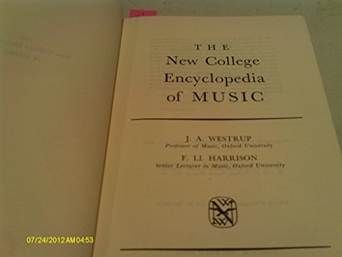 Stock image for The New College Encyclopedia of Music for sale by ThriftBooks-Atlanta