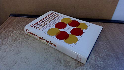 Communication: The Social Matrix of Psychiatry (9780393023770) by Ruesch, Jurgen; Bateson, Gregory