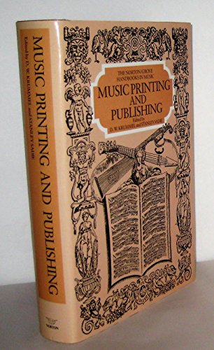 9780393028096: Music Printing and Publishing (Norton/Grove Handbooks in Music)