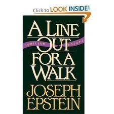 9780393029550: A Line Out for a Walk – Familiar Essays