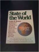 9780393030822: STATE OF THE WORLD 1992 CL: A Worldwatch Institute Report on Progress Toward a Sustainable Society