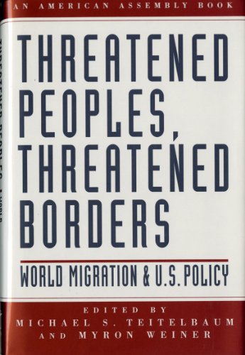 Beispielbild fr Threatened Peoples, Threatened Borders: World Migration & U.S. Policy (American Assembly Books) zum Verkauf von Robinson Street Books, IOBA