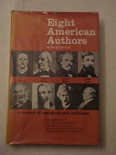 Beispielbild für Eight American Authors zum Verkauf von Discover Books