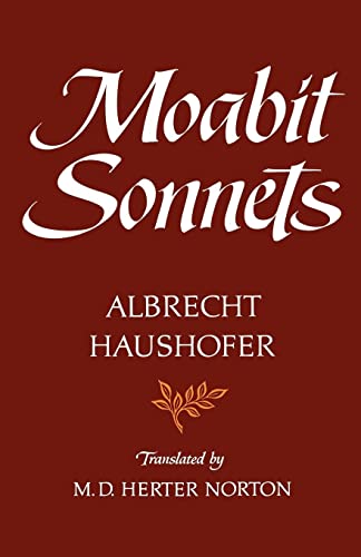 9780393045321: Moabit Sonnets