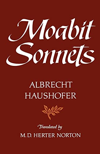 Stock image for Moabit Sonnets for sale by Kona Bay Books