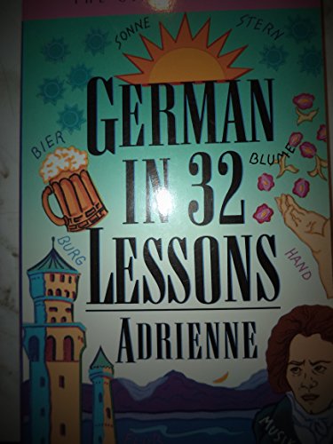 German in 32 Lessons (Gimmick Series) (9780393045338) by Adrienne