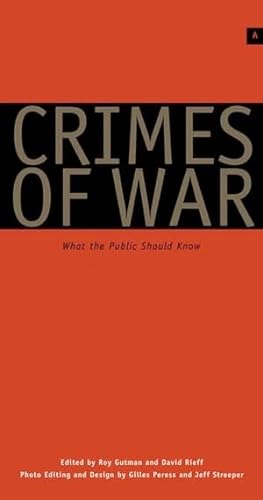 Stock image for Crimes of War : What the Public Should Know for sale by Better World Books: West