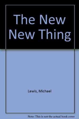 The New New Thing (9780393049893) by Michael Lewis