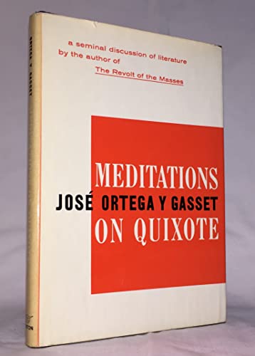 Beispielbild fr Meditations on Quixote zum Verkauf von J. Mercurio Books, Maps, & Prints IOBA